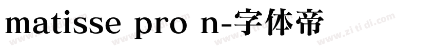 matisse pro n字体转换